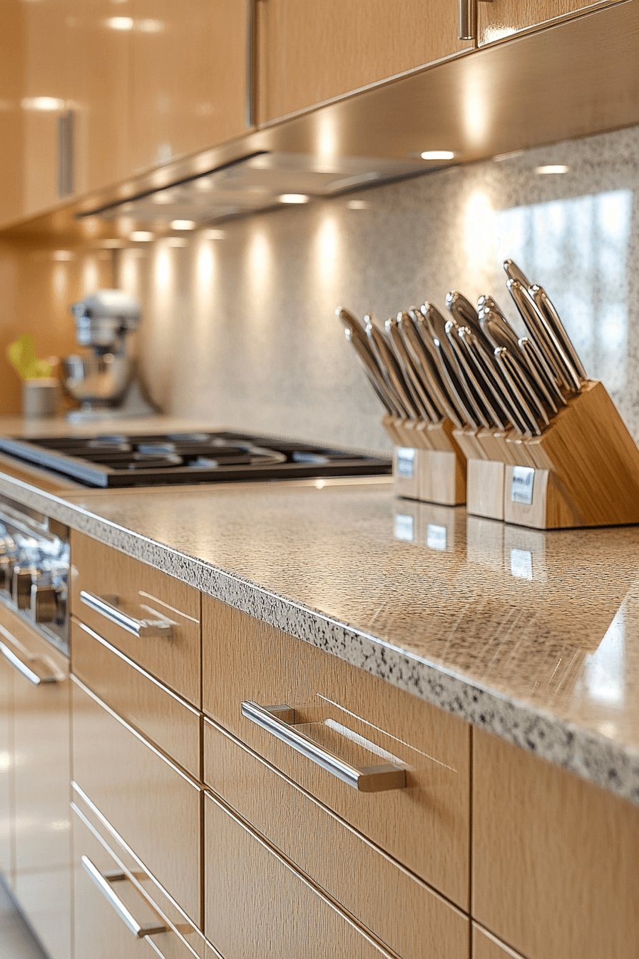 Refined Maple Gloss Kitchen Cabinets Refined Maple Gloss Kitchen Cabinets