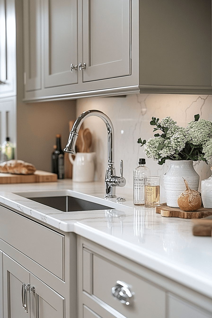 Satin Maple Luxury Kitchen Cabinets Satin Maple Luxury Kitchen Cabinets