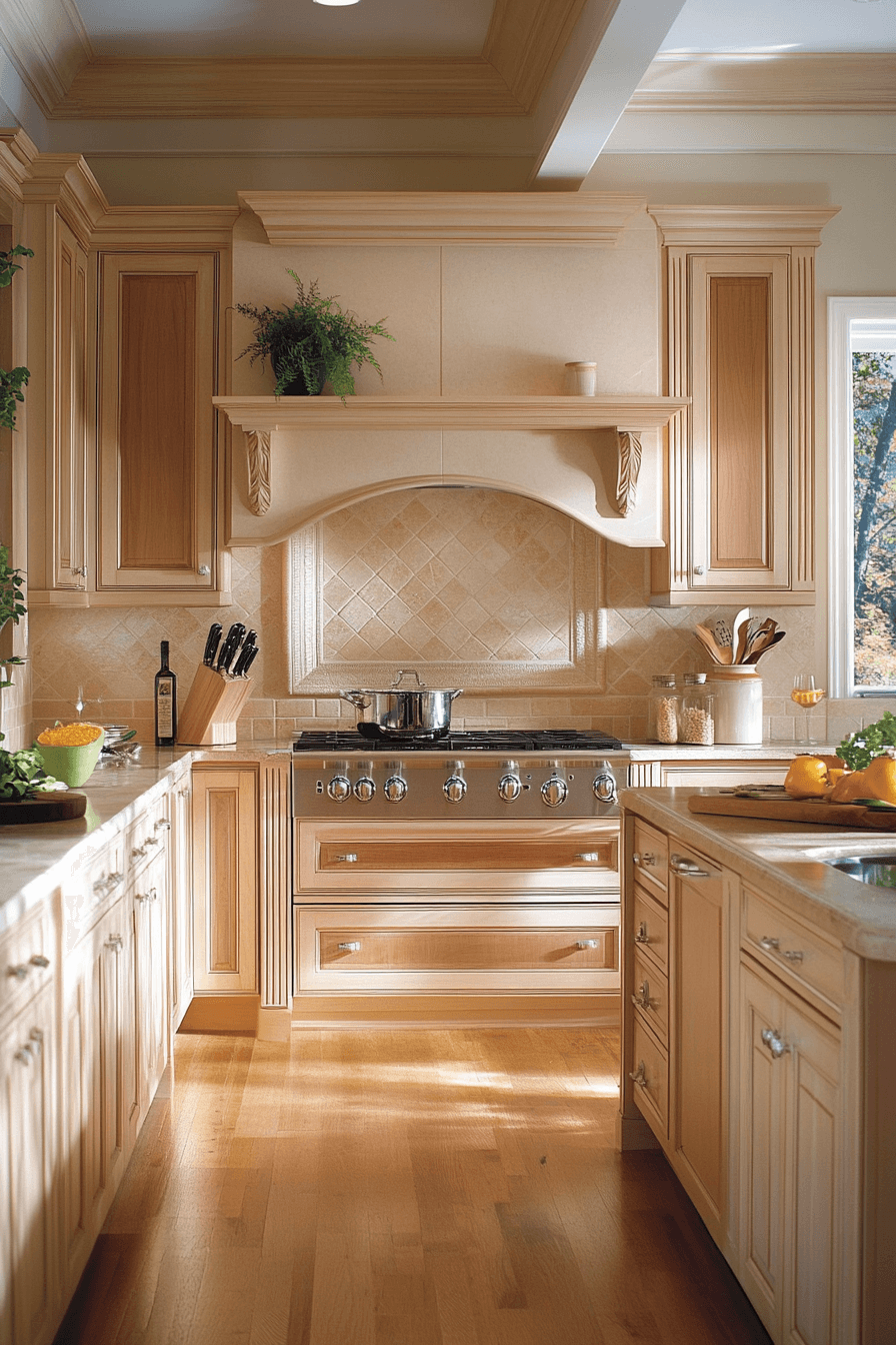 Soft Maple Glow Kitchen Cabinets Soft Maple Glow Kitchen Cabinets