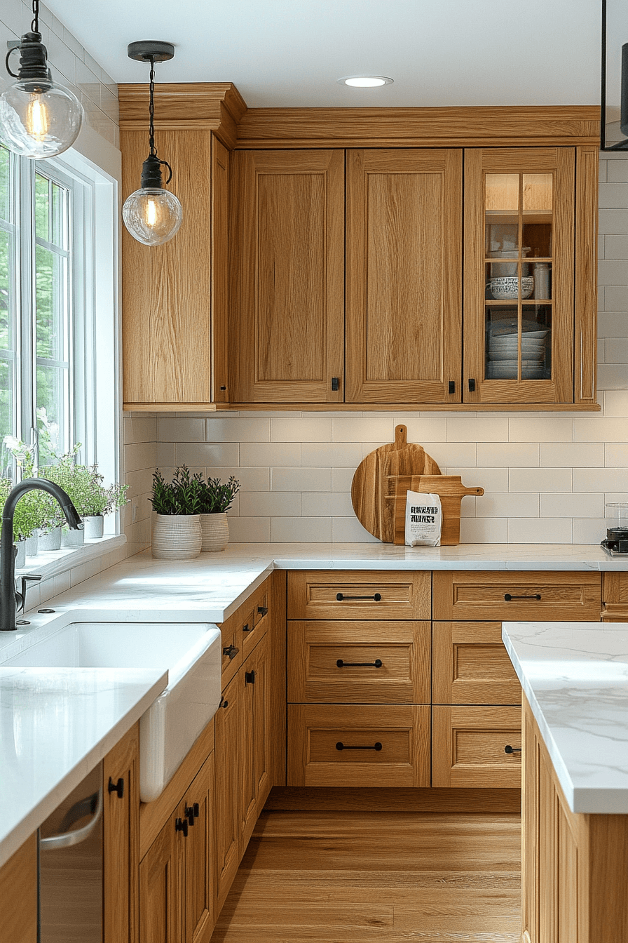 Natural Maple Grain Kitchen Cabinets Natural Maple Grain Kitchen Cabinets