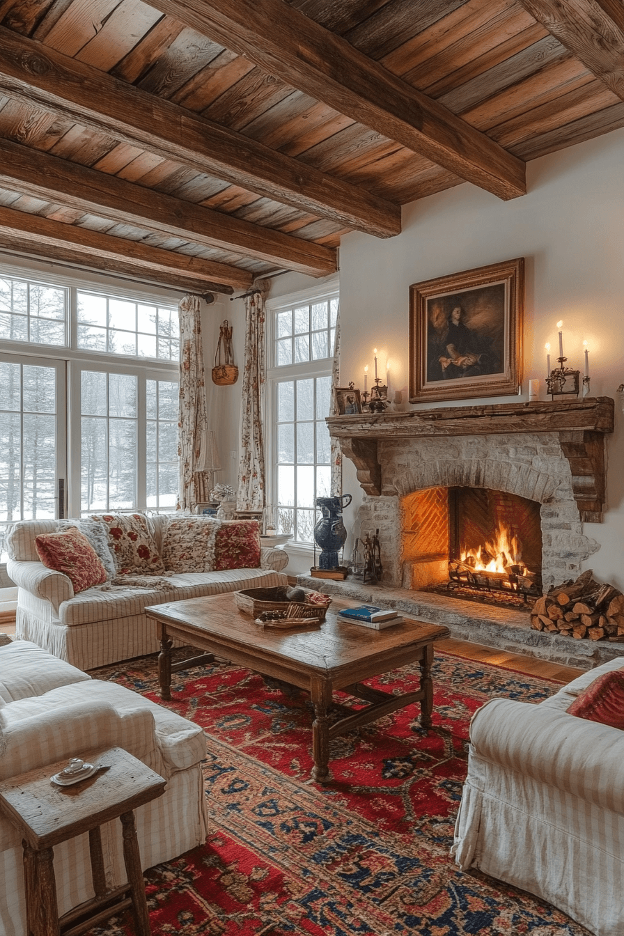 french provincial living room