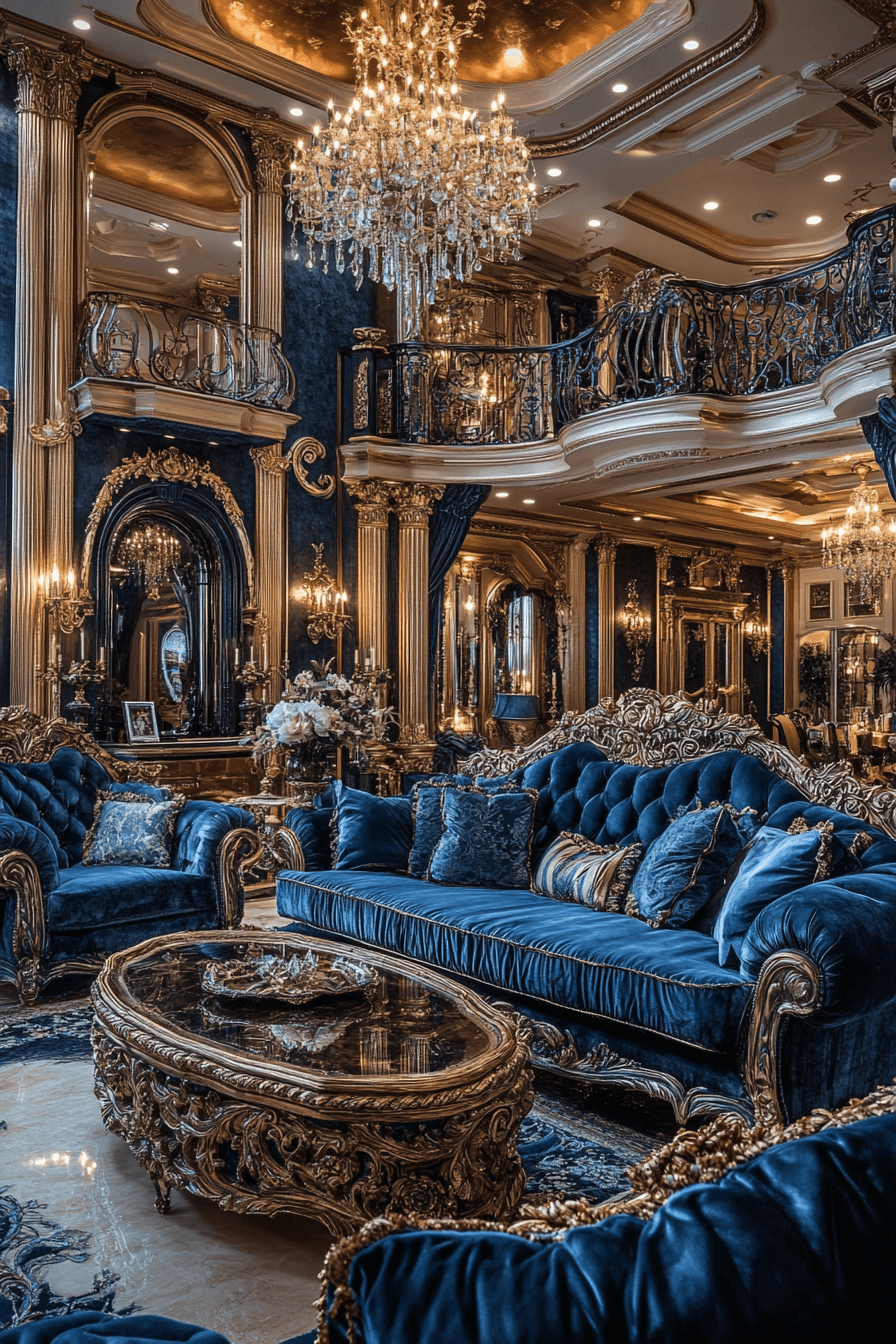 french provincial living room