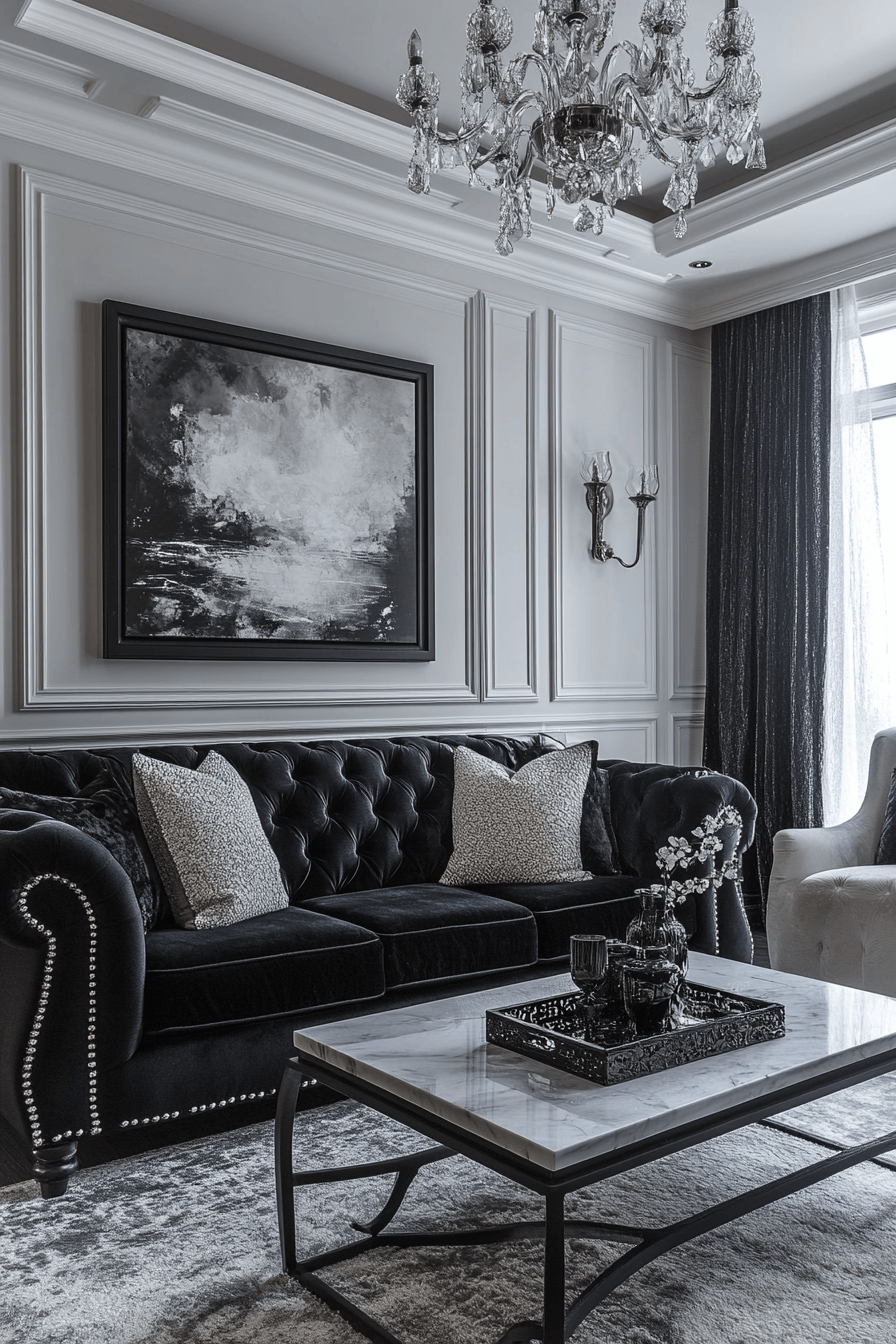 french provincial living room