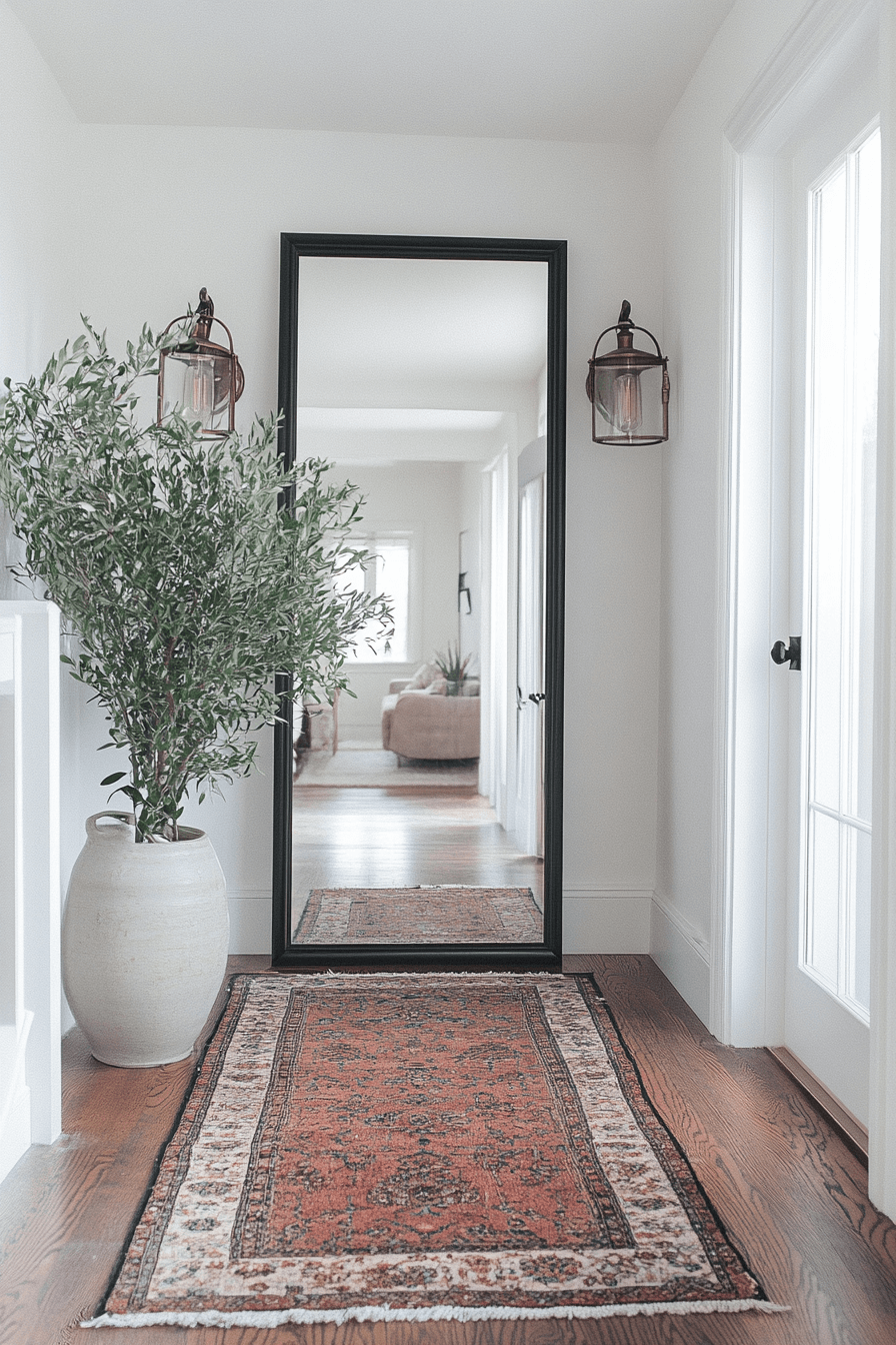 29 Tiny Hallway Ideas to Create a Harmonious and Efficient Entryway Tiny hallway ideas