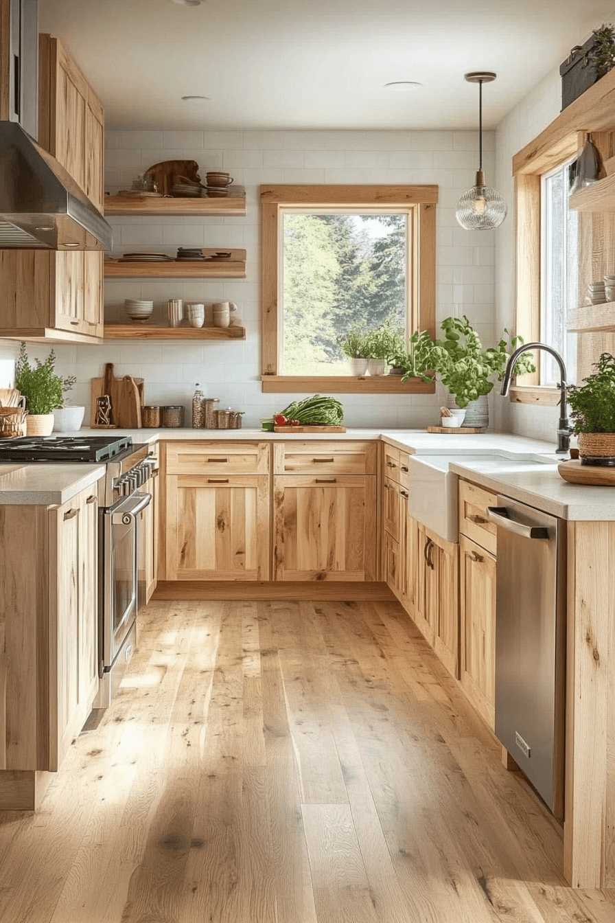29 Wooden Kitchen Cabinets Styles for a Timeless Kitchen Upgrade wooden kitchen cabinets