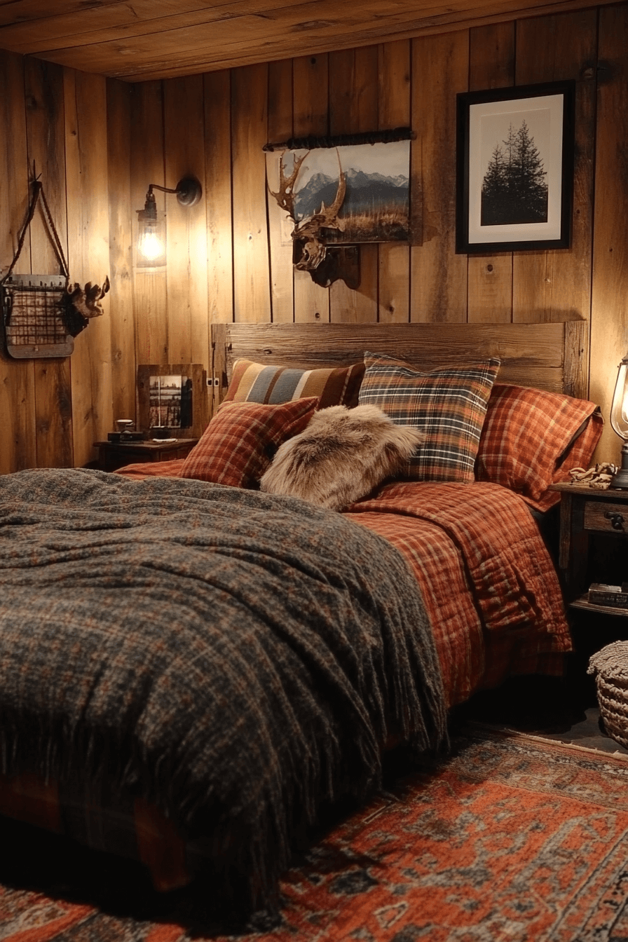 Rustic Vintage Bedroom