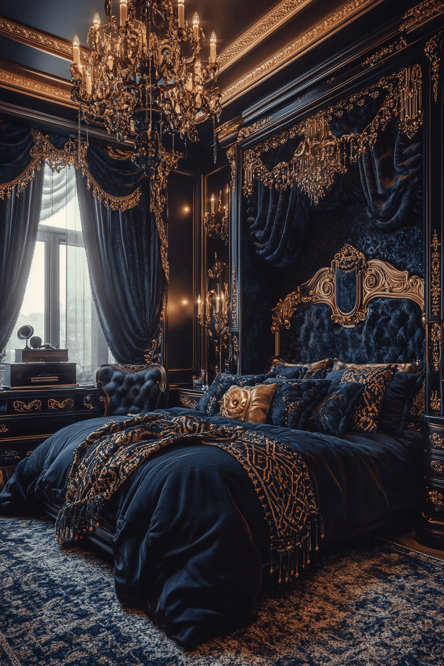 1920s Luxe Retro Bedroom