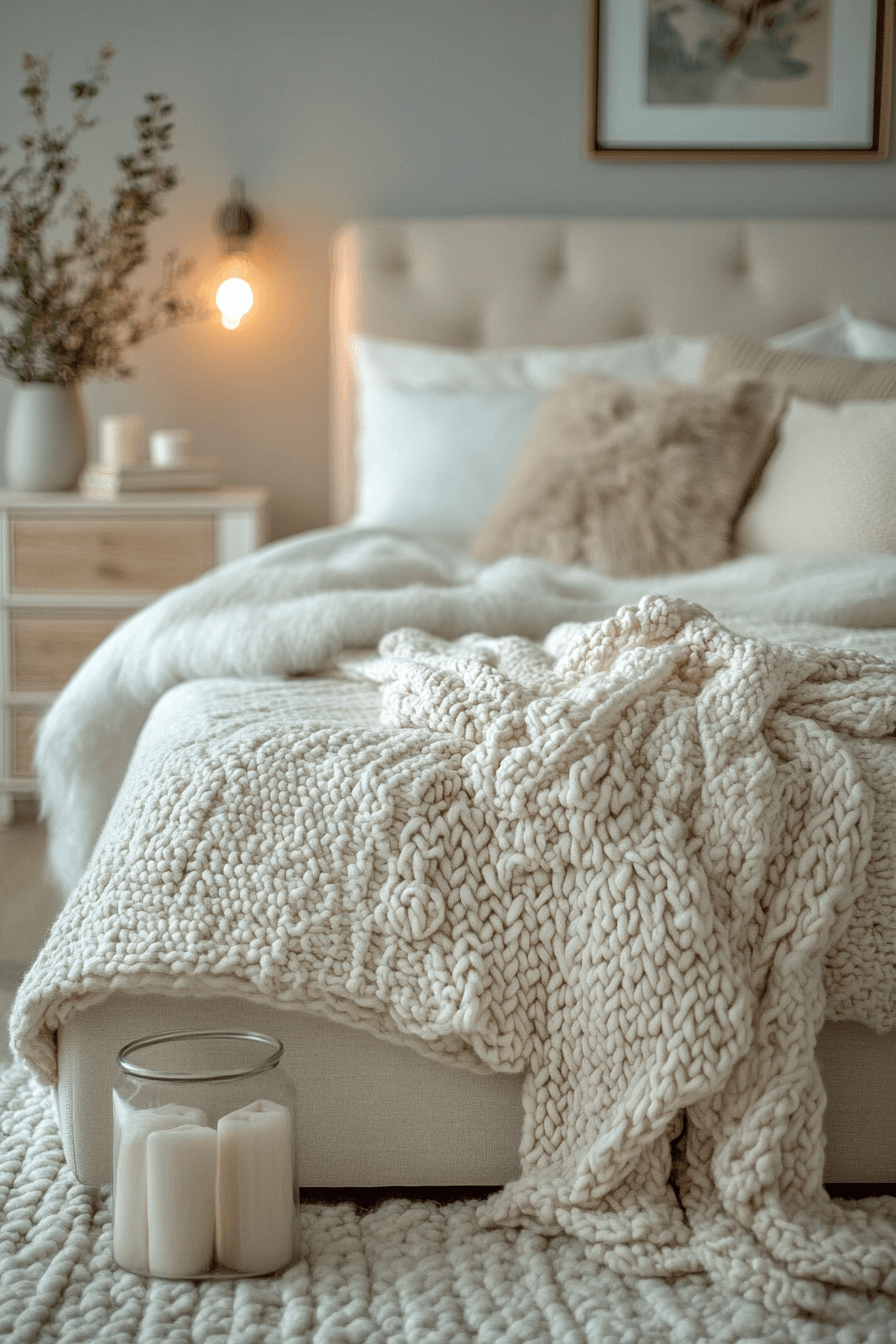 29 Cozy Neutral Bedroom Ideas to Refresh Your Room with Gentle Style cozy neutral bedroom