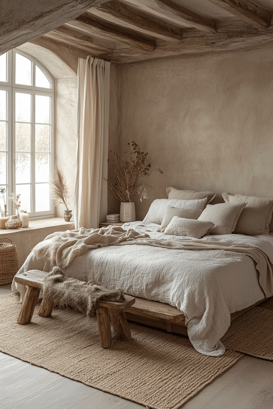 29 Cozy Neutral Bedroom Ideas to Refresh Your Room with Gentle Style cozy neutral bedroom