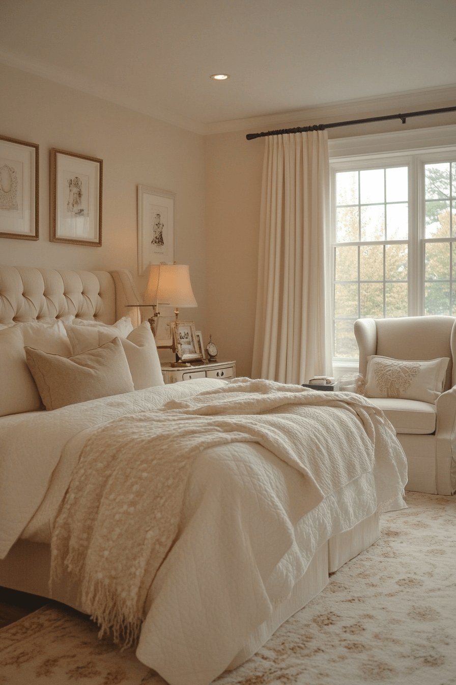 29 Cozy Neutral Bedroom Ideas to Refresh Your Room with Gentle Style cozy neutral bedroom