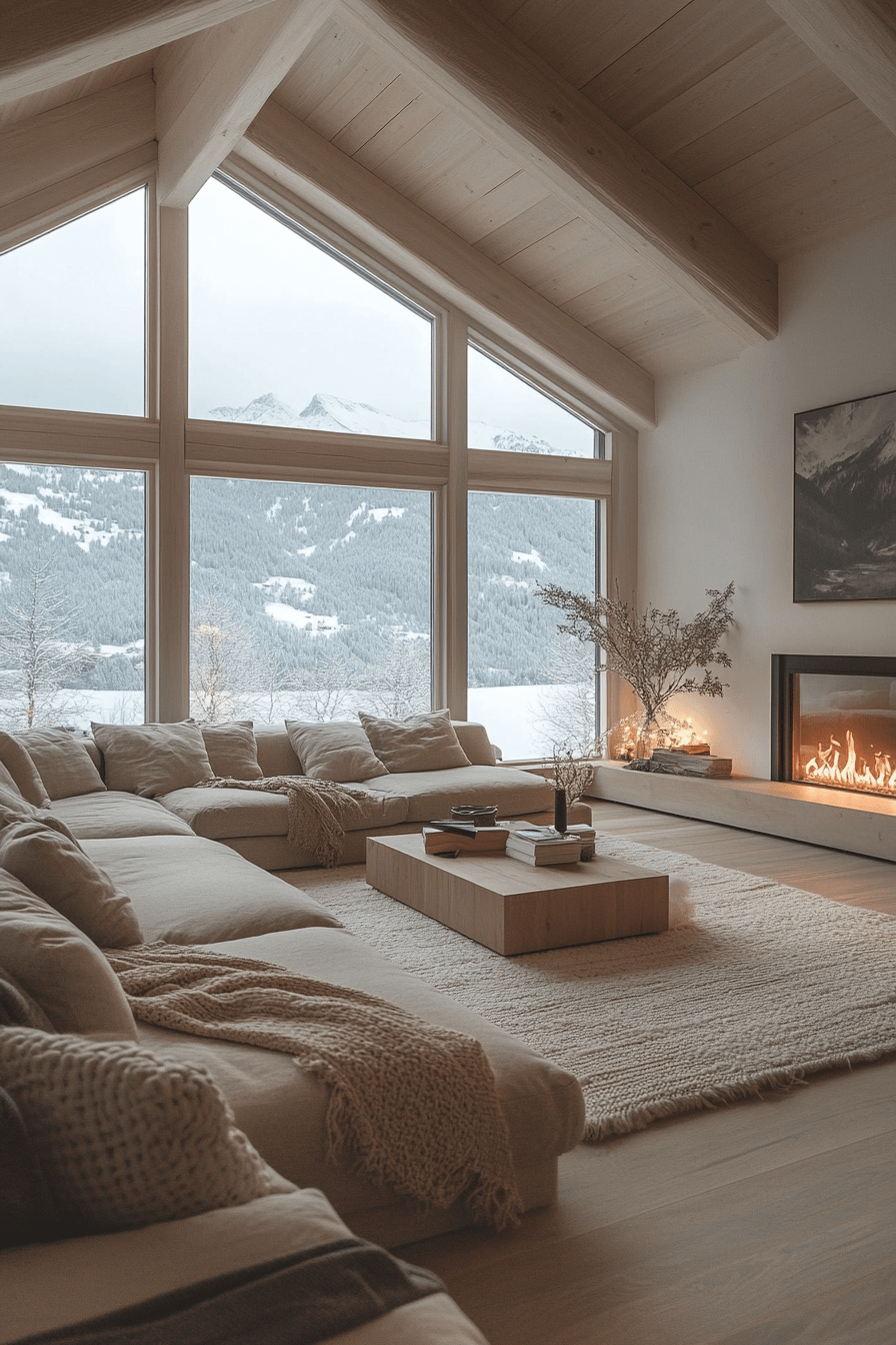 29 Alpine Interior Design Ideas to Create a Peaceful Mountain Escape alpine interior design