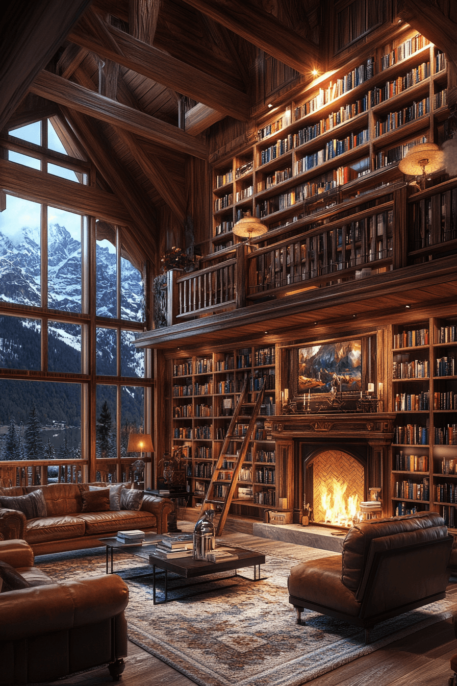 29 Alpine Interior Design Ideas to Create a Peaceful Mountain Escape alpine interior design