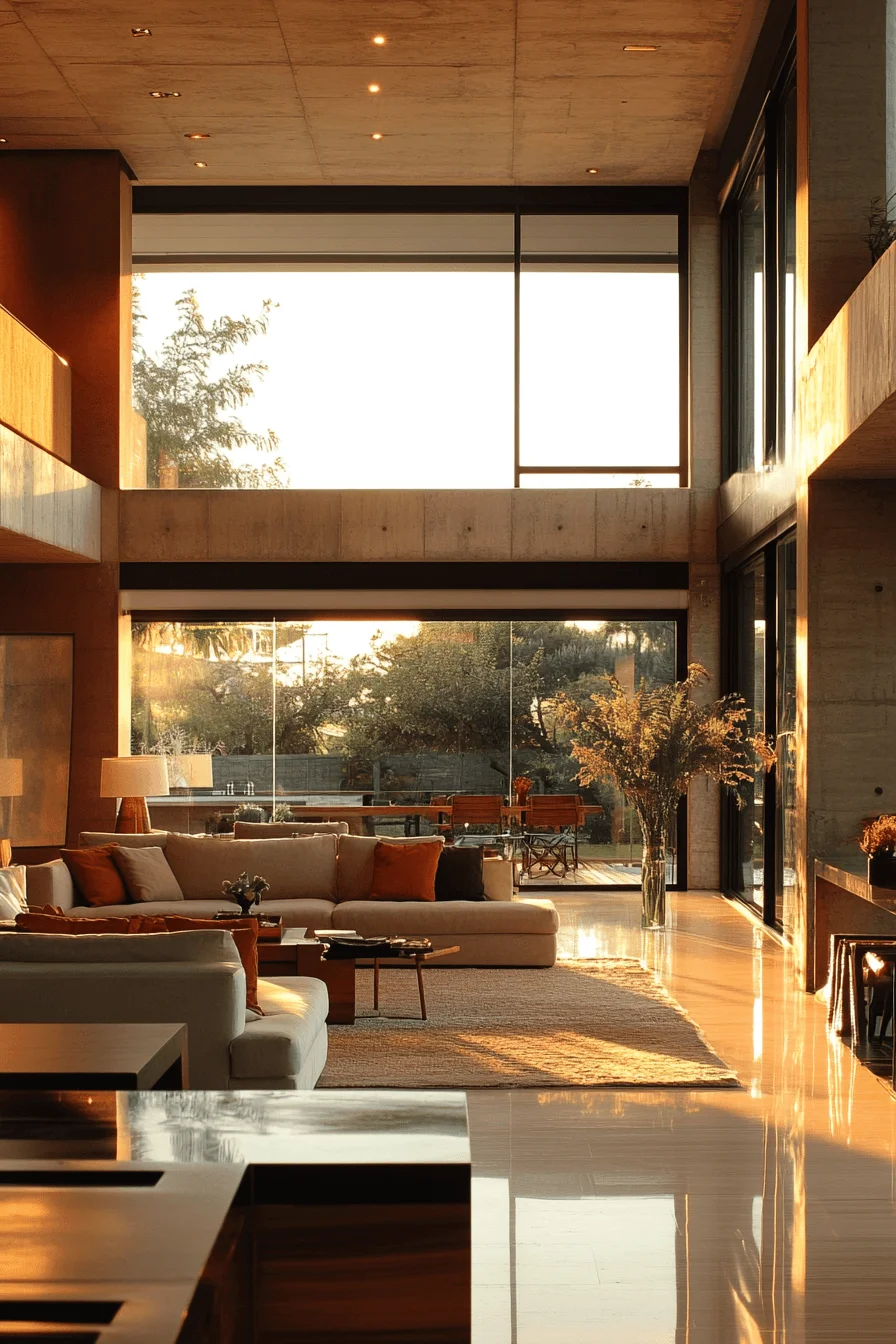 contemporary modern living room