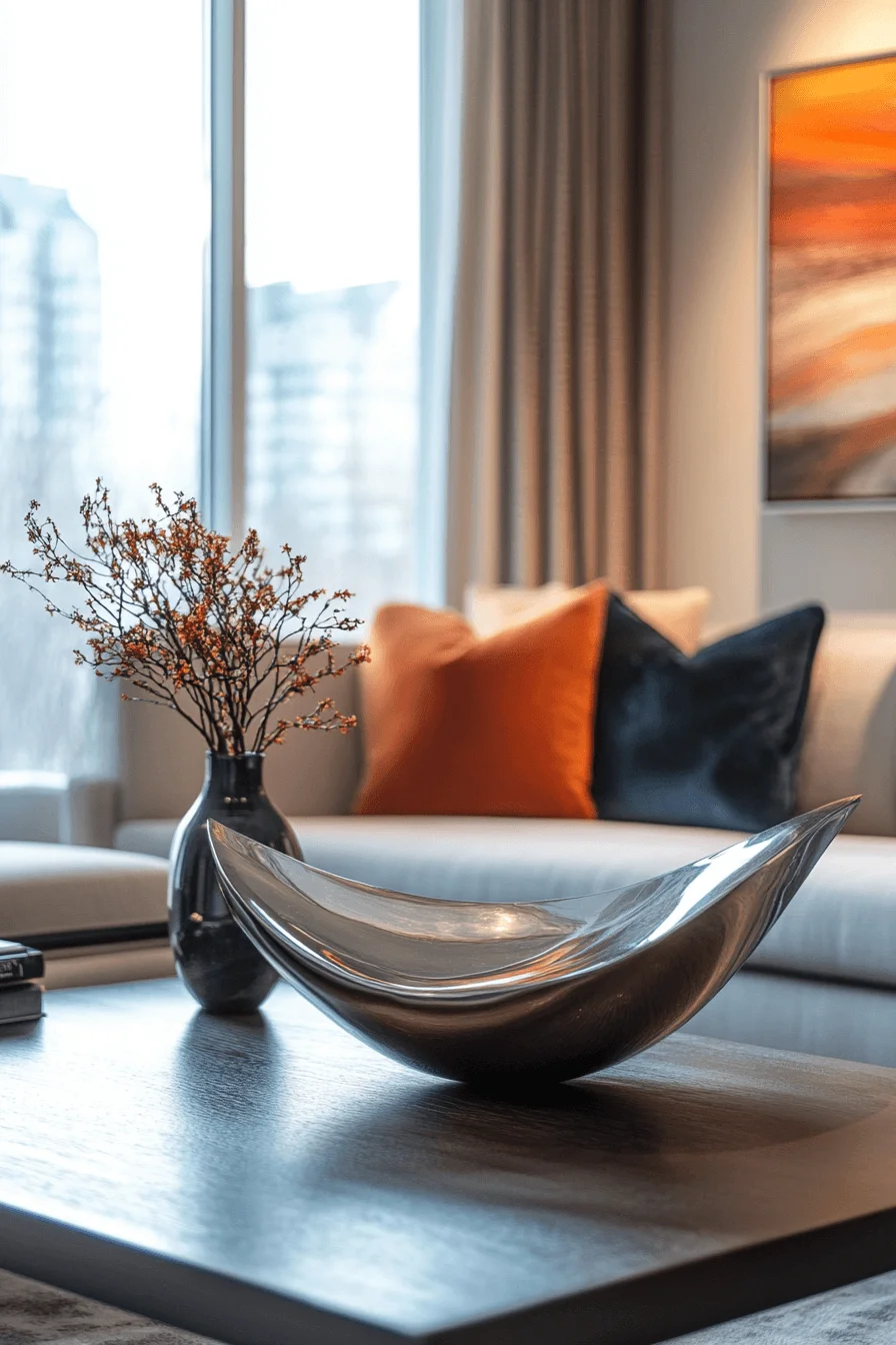 modern art coffee table