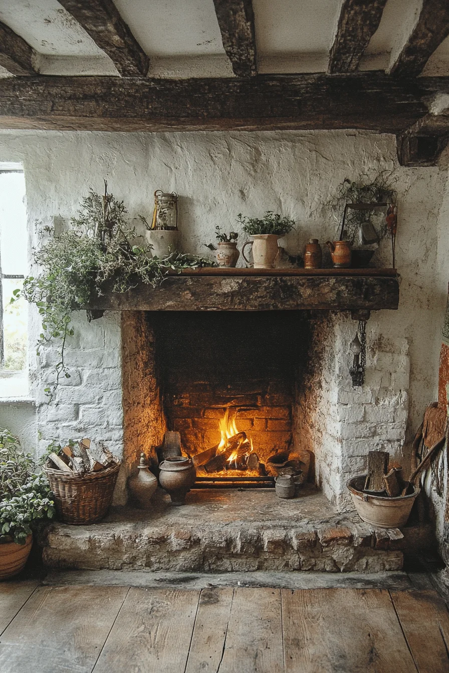 Farmhouse Fireplace