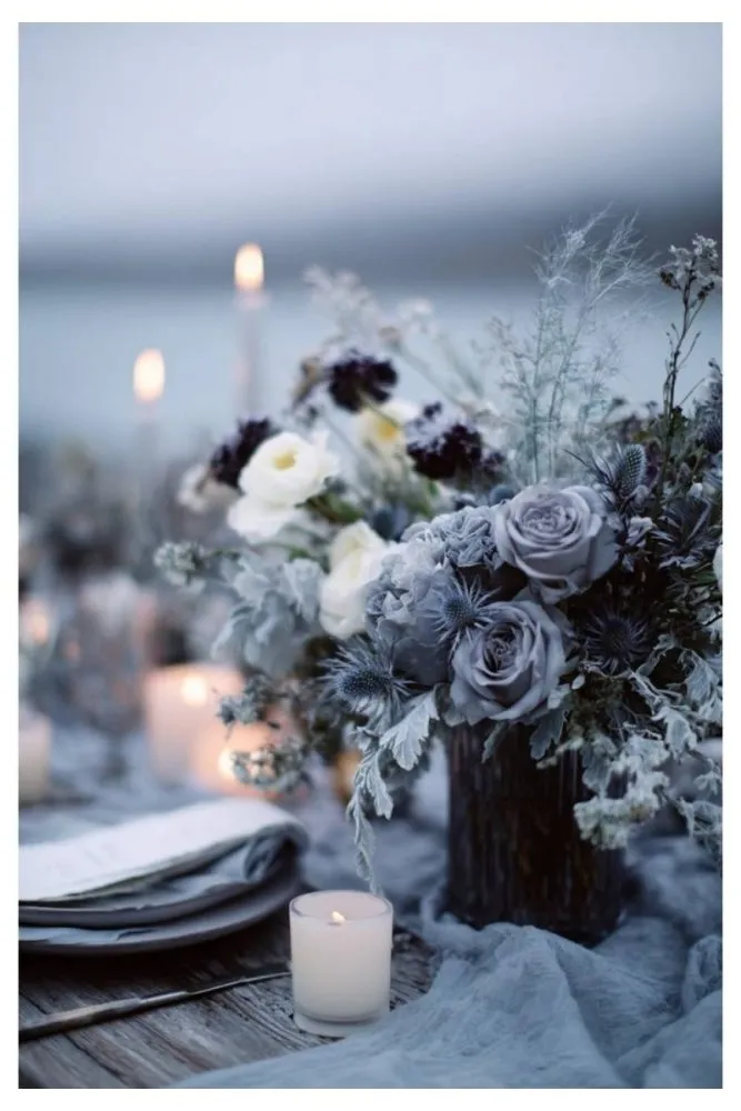 Smoky Floral Arrangement