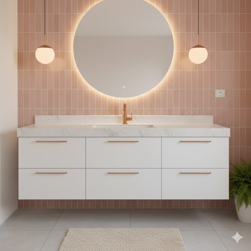 Rose gold bathroom fixtures Rose gold bathroom fixtures