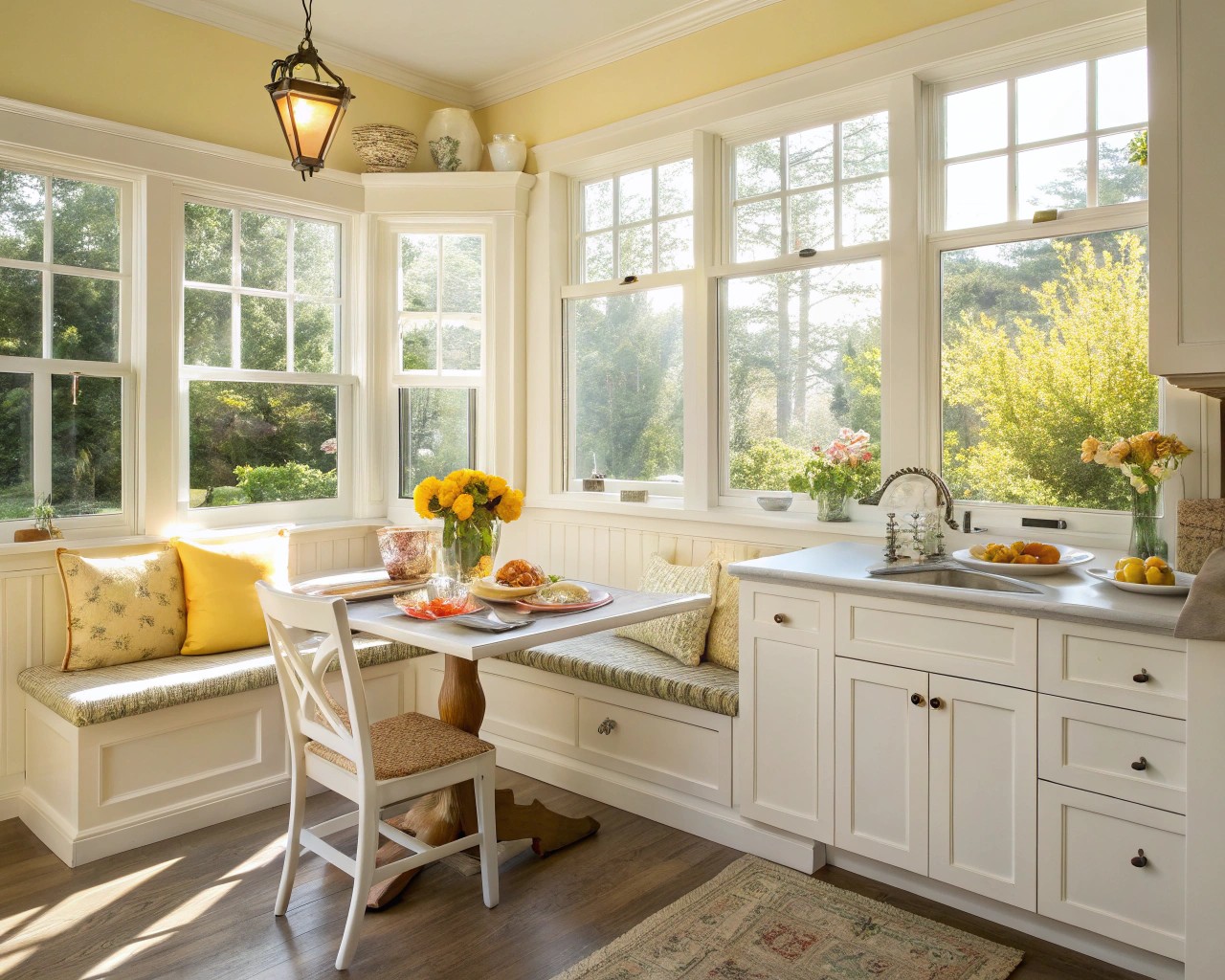Kitchen designs that embrace morning light can become the energetic hub of the home.