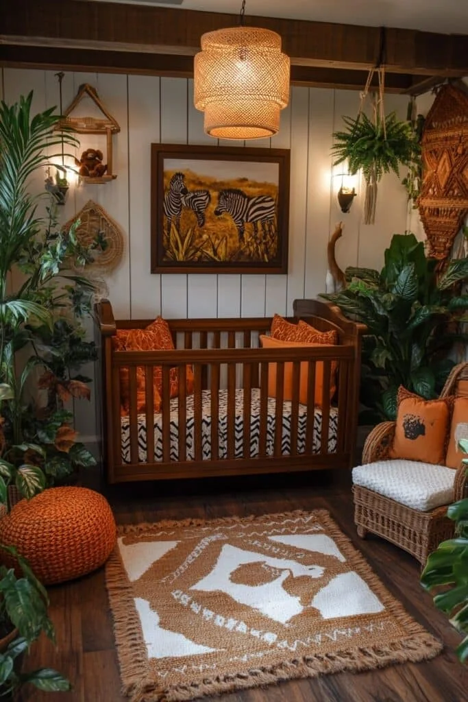 Safari Adventure Barndominium Nursery