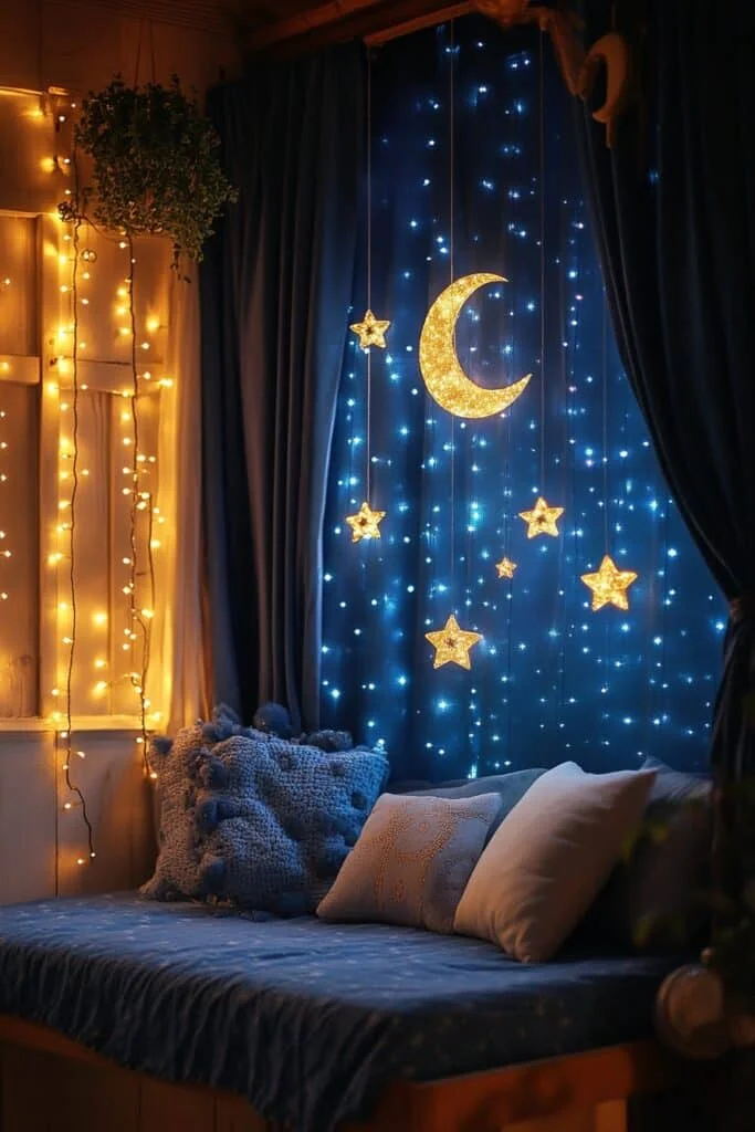 Celestial Dreams Barndominium Nursery
