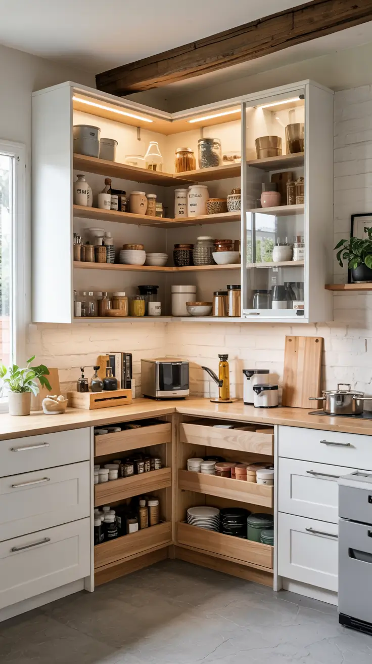 Corner Pantry Ideas 2026: Clever Layouts for Modern & Small Kitchens