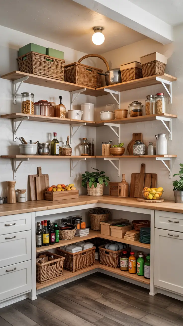 Corner Pantry Ideas 2026: Clever Layouts for Modern & Small Kitchens