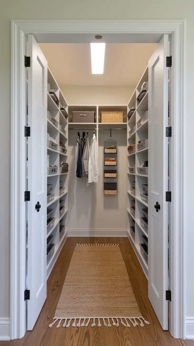 Narrow Walk-In Pantry Ideas 2026: Smart Layouts, Shelving & Design Tips