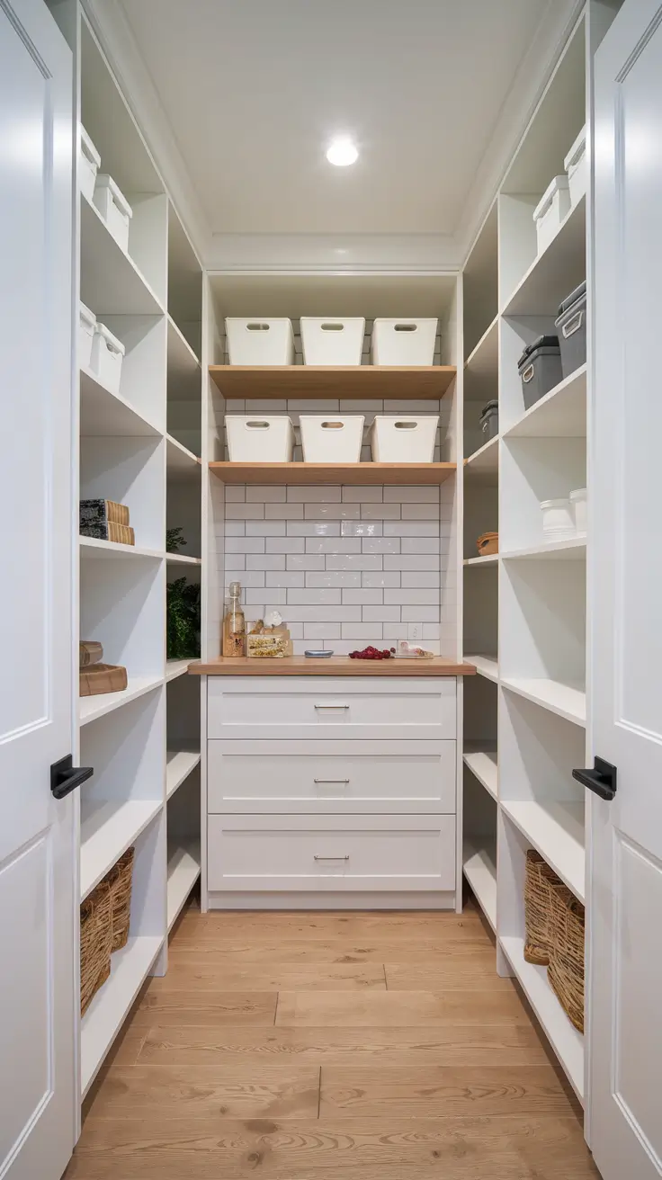 Narrow Walk-In Pantry Ideas 2026: Smart Layouts, Shelving & Design Tips