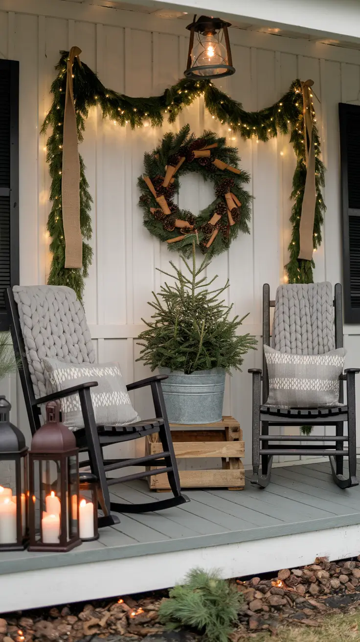 Front Porch Christmas Decor Ideas 2026 — Cozy, Rustic & DIY Inspiration
