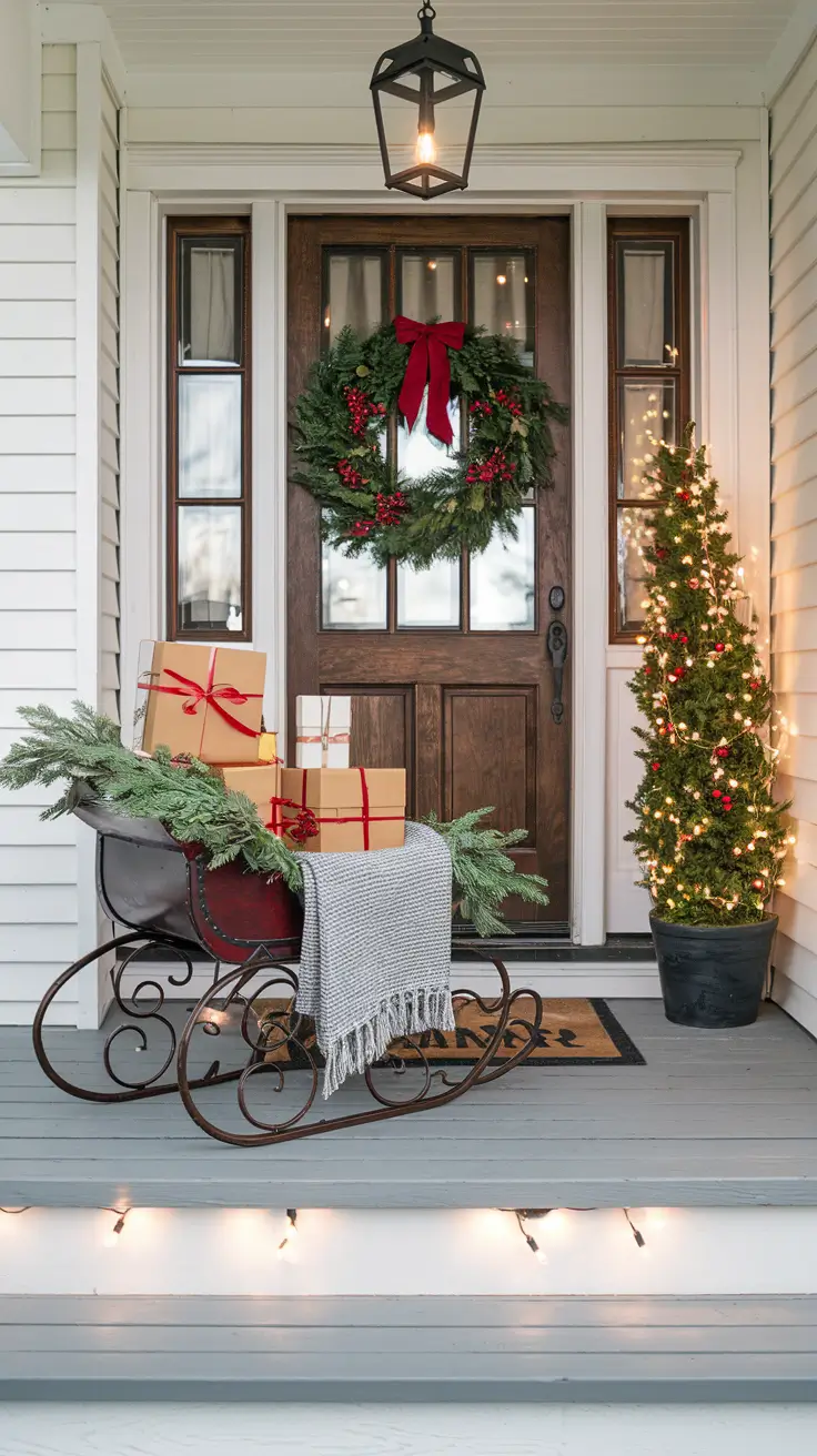 Front Porch Christmas Decor Ideas 2026 — Cozy, Rustic & DIY Inspiration