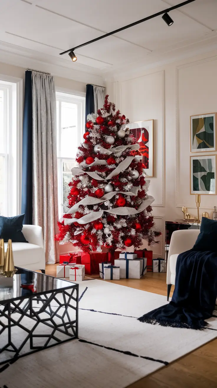 Red and Silver Christmas Tree 2026: Stunning Decorating Ideas for a Festive Look