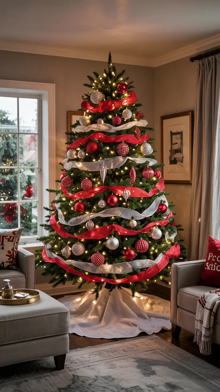 Red and Silver Christmas Tree 2026: Stunning Decorating Ideas for a Festive Look