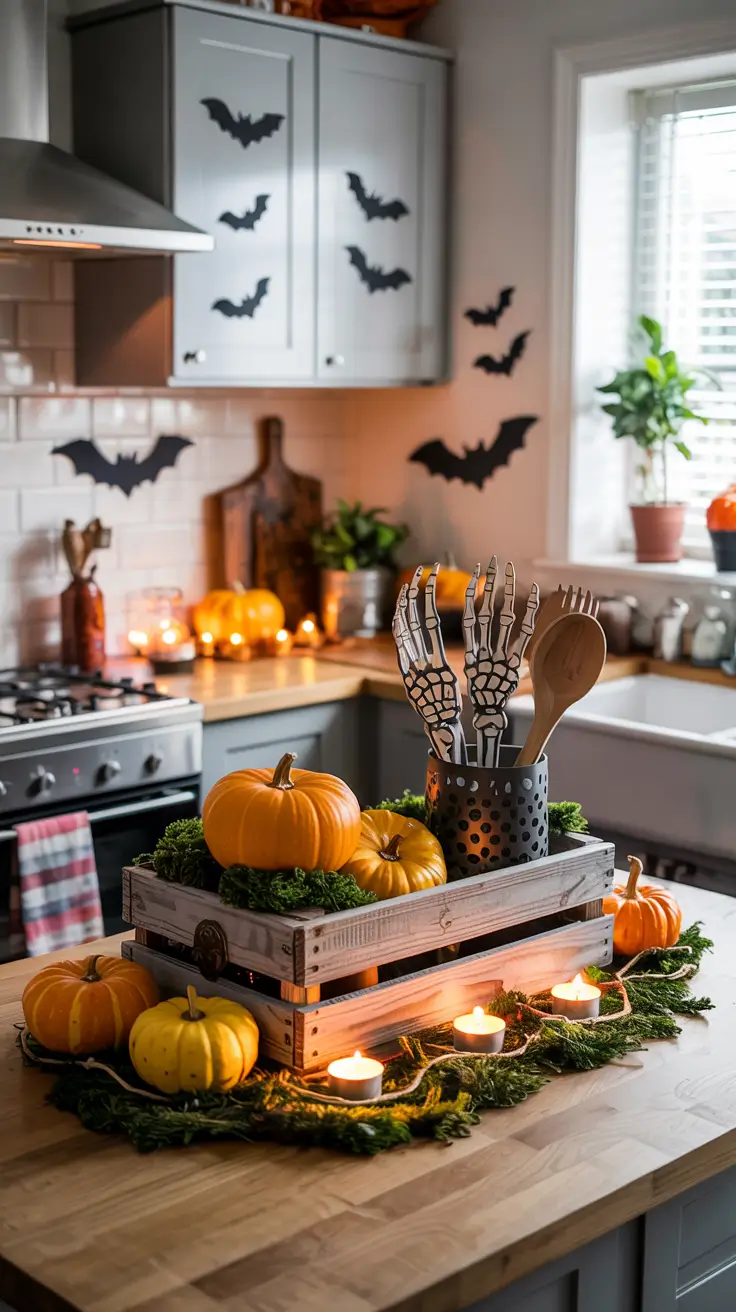 Halloween Kitchen Decor Ideas 2025 - DIY, Farmhouse, Cozy and Spooky