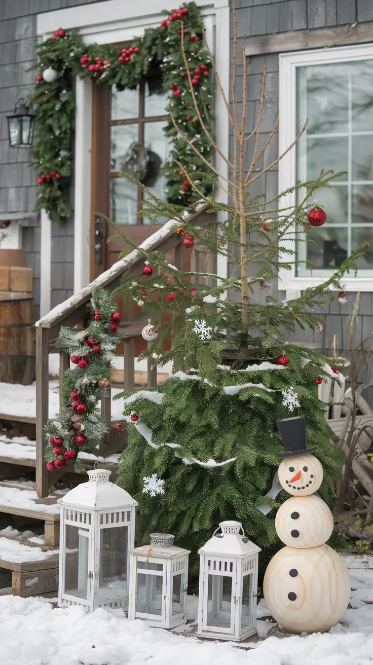 Outdoor Christmas Decorations Ideas 2026: DIY, Farmhouse & Modern Inspiration
