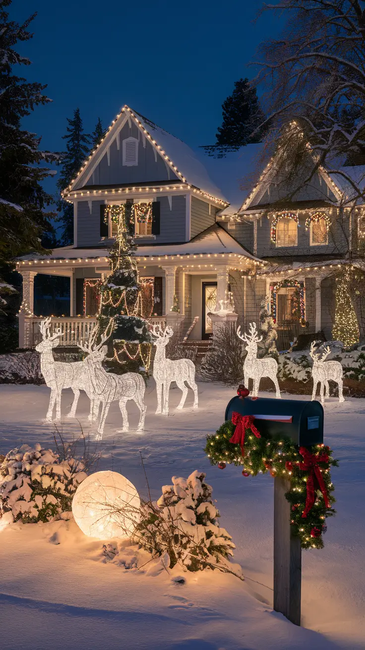 Outdoor Christmas Decorations Ideas 2026: DIY, Farmhouse & Modern Inspiration