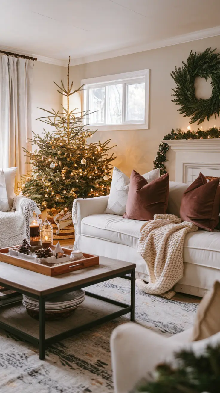 Christmas Decor Ideas for Living Room 2026: Cozy, Elegant & DIY Inspiration