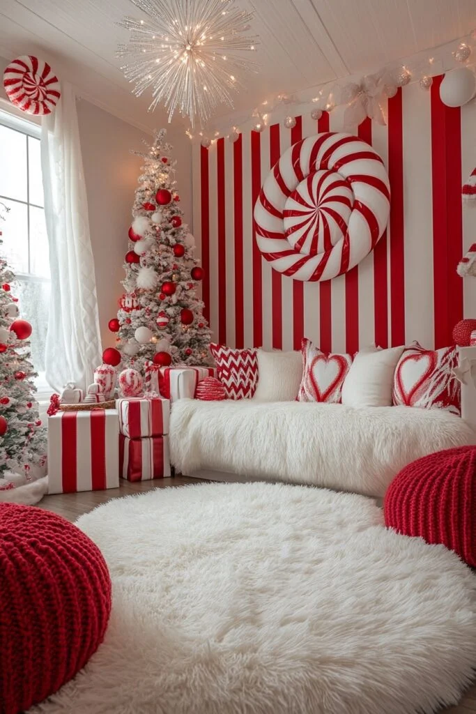 Sweet Candy Cane Theme