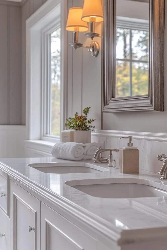 Elegant Vintage Accents with Modern Refinement