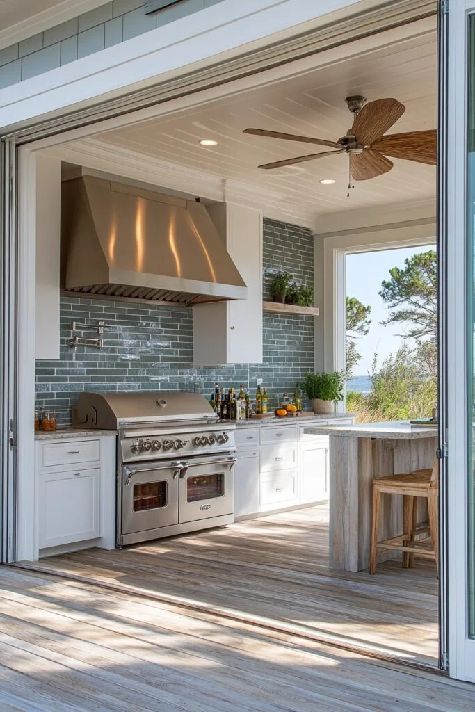 Breezy Open-Concept Cooking Suite