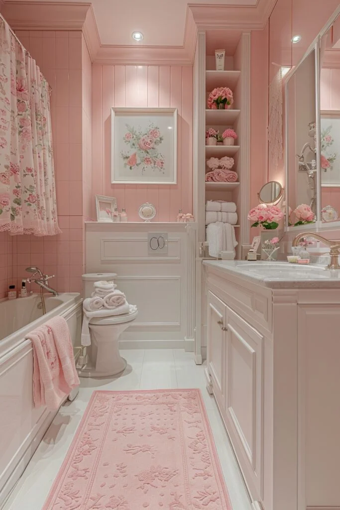 Soft Powder Pink Ambiance