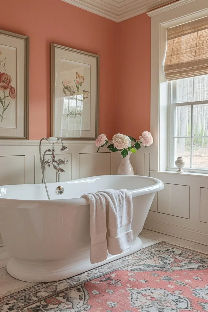 Refreshing Coral Accents