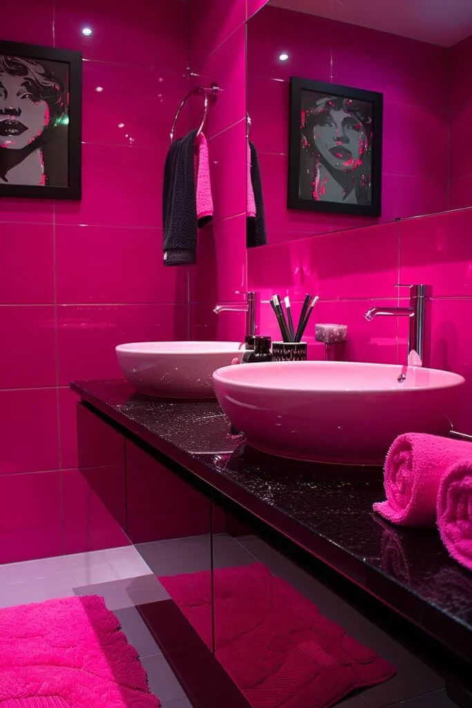 Neon Pink Boldness