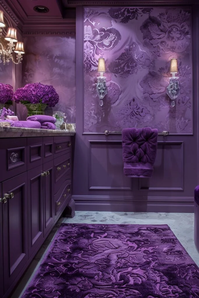 Dramatic Purple Hues