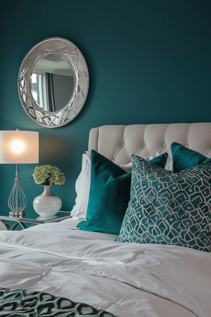 Contemporary Teal Sophistication