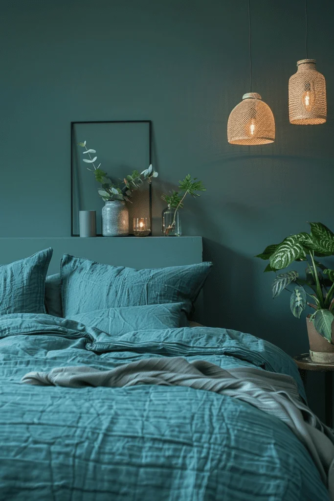 Dusk-Inspired Teal Hideaway