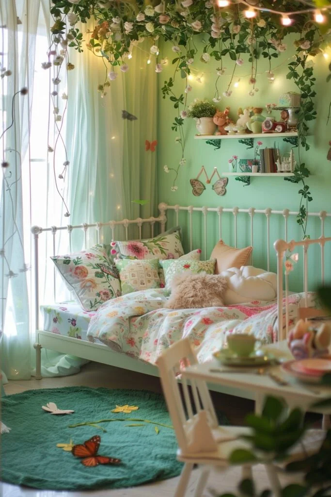 Festive Floral Playroom