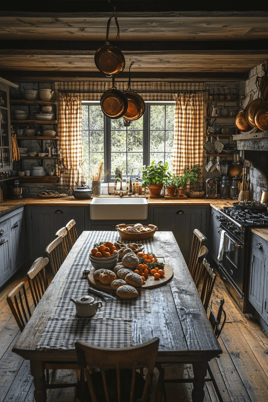 Rustic kitchen decor