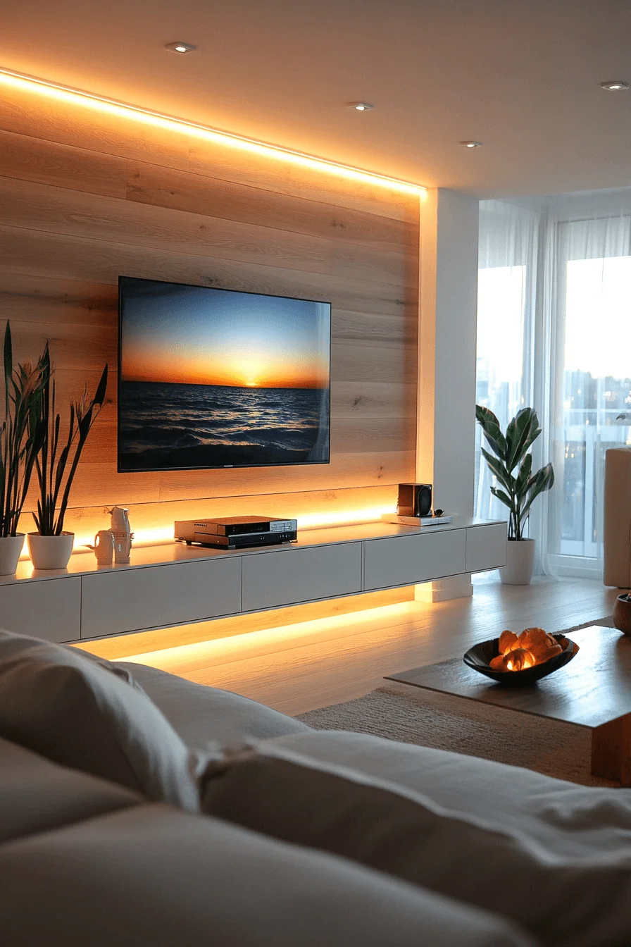 Japandi Media Lounge