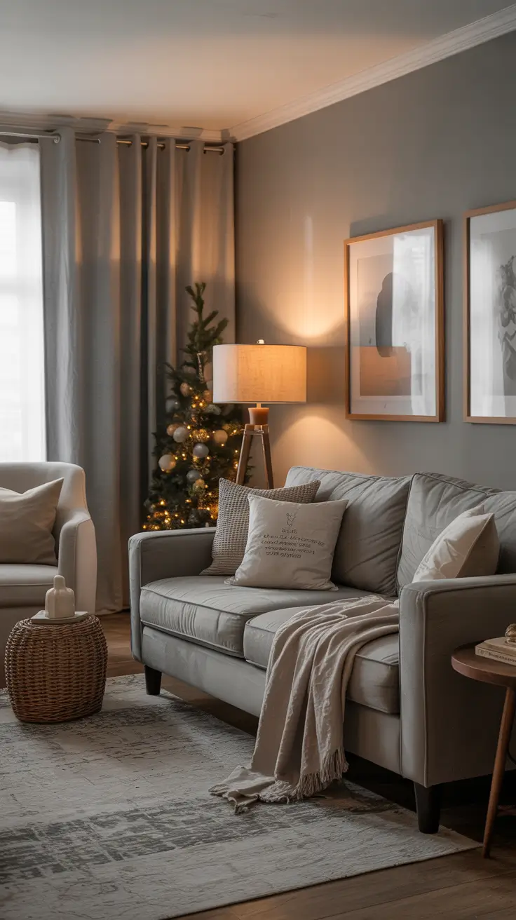 Cozy Gray Living Room