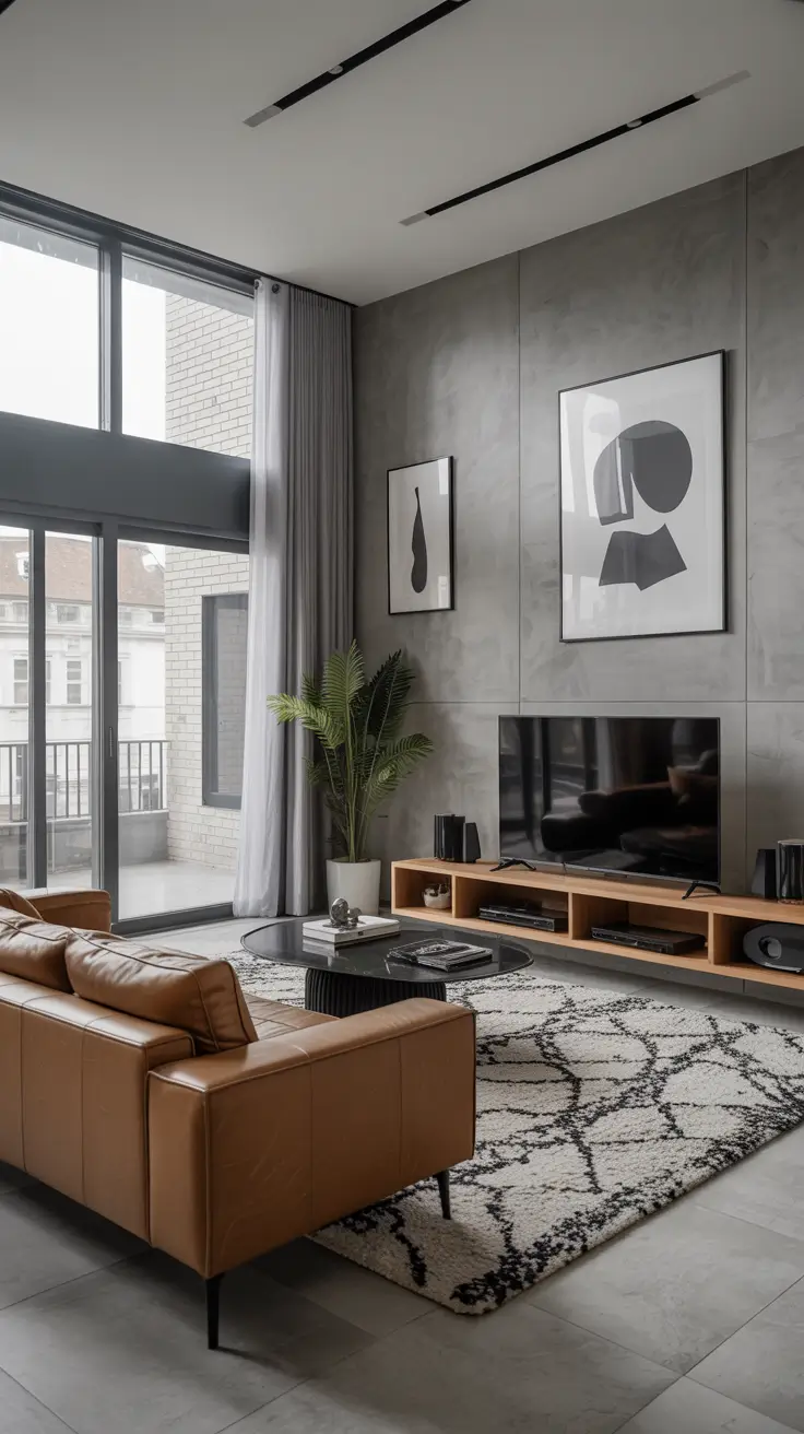 Luxury Gray Living Room